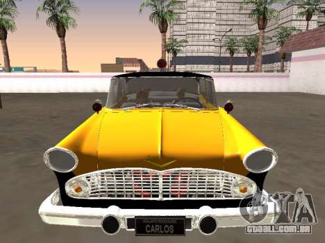 Simca Chambord 1957 Vigilante Rodoviário para GTA San Andreas