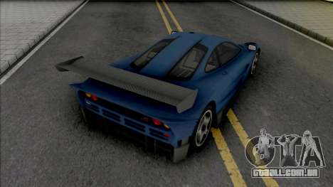 McLaren F1 Shift 2 Edition para GTA San Andreas