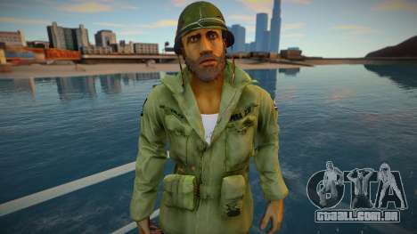 Lincoln Clay from Mafia 3 [coat-helmet] para GTA San Andreas