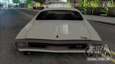 Chevrolet Chevelle SS 1970 [HQ] para GTA San Andreas