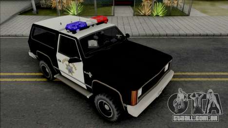 Police Ranger SAHP para GTA San Andreas