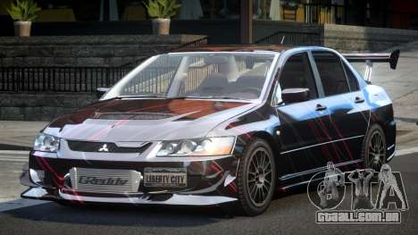 Mitsubishi Lancer Evolution VIII GST-R S9 para GTA 4