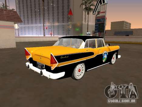 Simca Chambord 1957 Vigilante Rodoviário para GTA San Andreas