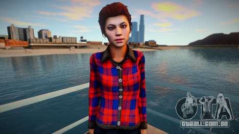 Slim girl para GTA San Andreas