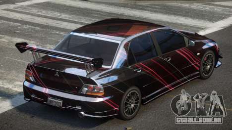 Mitsubishi Lancer Evolution VIII GST-R S9 para GTA 4