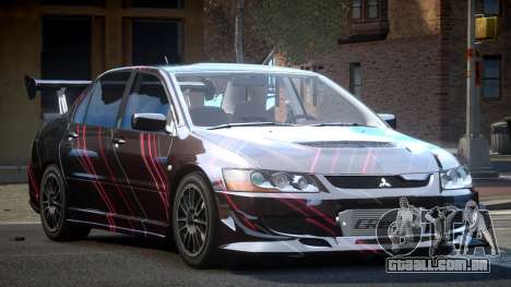 Mitsubishi Lancer Evolution VIII GST-R S9 para GTA 4