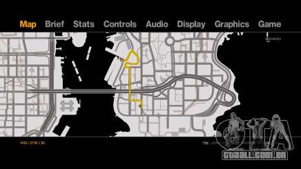 Old-Gen V Style Black on White Radar - Minimap para GTA 4