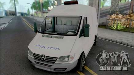 Mercedes-Benz Sprinter Politia para GTA San Andreas