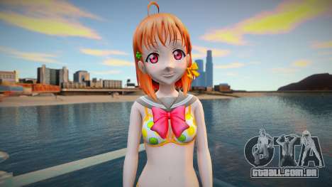 Chika Takami - Love Live Sunshine - Bikini v1 para GTA San Andreas