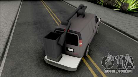 GMC Savana 2500 Utilty Van para GTA San Andreas