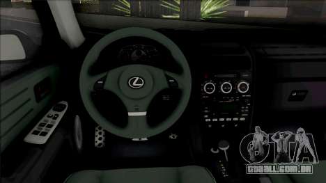 Lexus IS300 (SA Lights) para GTA San Andreas