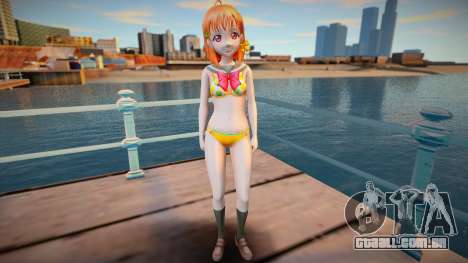 Chika Takami - Love Live Sunshine - Bikini v1 para GTA San Andreas