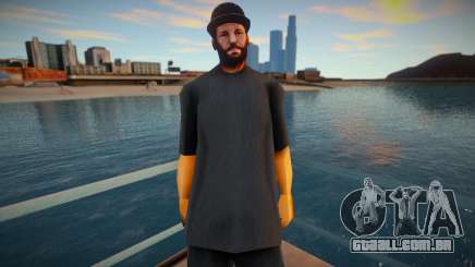 Str3sU ComputerS Skin - Black Style para GTA San Andreas