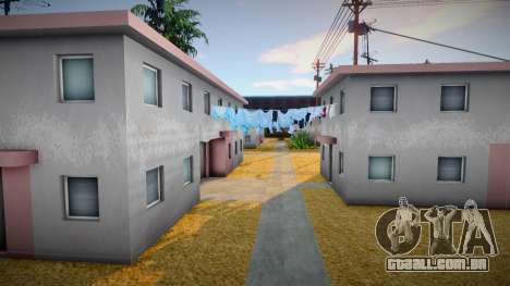 Casa pobre com gueto para GTA San Andreas