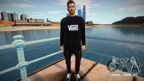 Messi in Vans para GTA San Andreas