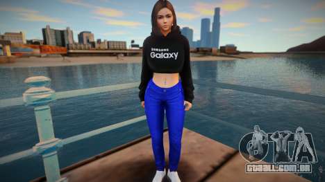 Samantha Samsung Assistant Virtual Casual cro v1 para GTA San Andreas