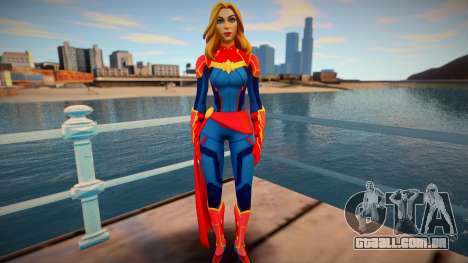 Fortnite - Captain Marvel para GTA San Andreas