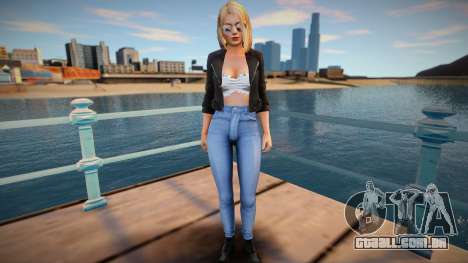 Helena Douglas Biker para GTA San Andreas