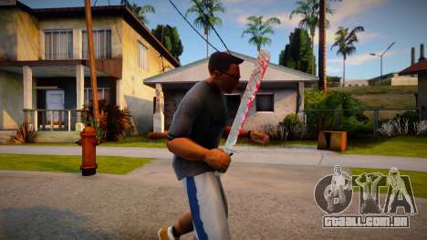 Jason Voorhees - machete para GTA San Andreas