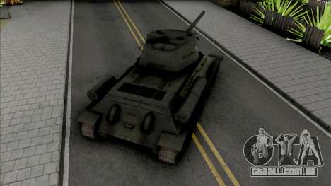 T-34-85 RUDY 102 (Czterej pancerni i pies) para GTA San Andreas