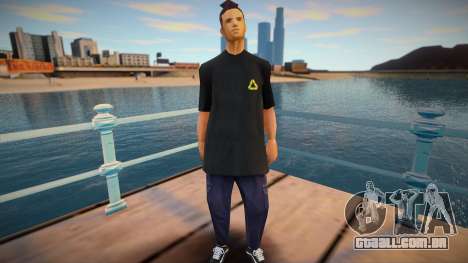 Fashionista Claude para GTA San Andreas