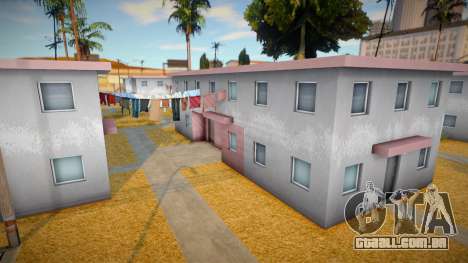 Casa pobre com gueto para GTA San Andreas
