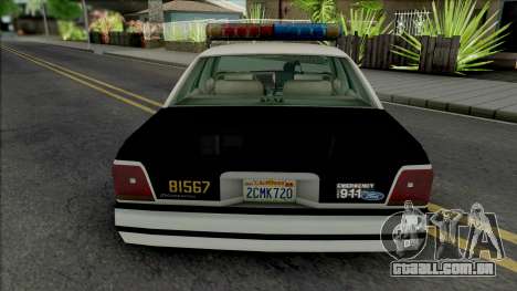 Ford LTD Crown Victoria 1992 LAPD para GTA San Andreas