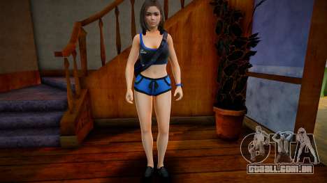Samantha Samsung Assistant Virtual Sport Gym v3 para GTA San Andreas