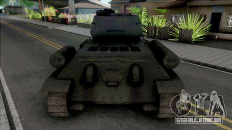 T-34-85 RUDY 102 (Czterej pancerni i pies) para GTA San Andreas