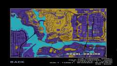 Mapa em sépia para GTA San Andreas