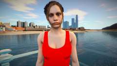 Claire Tanktop RE2:Remake para GTA San Andreas