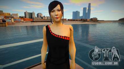Asian girl black dress para GTA San Andreas