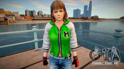 Dead Or Alive 5 - Hitomi (Costume 2) v2 para GTA San Andreas
