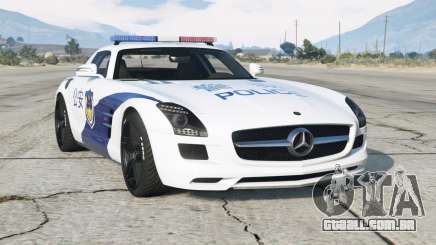Mercedes-Benz SLS 63 AMG (C197) Polícia chinesa 〡 para GTA 5