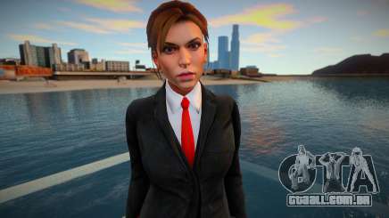 Lara Croft Hitman from Lara Croft and the Temple para GTA San Andreas