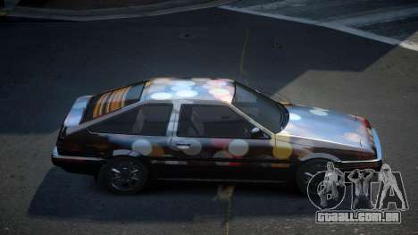 Toyota Corolla AE86 Qz PJ5 para GTA 4