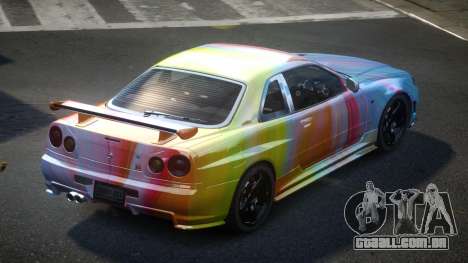 Nissan Skyline R34 GS-U S1 para GTA 4