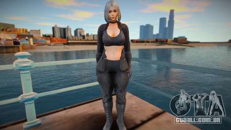 KOF Soldier Girl Different 6 - Black 5 para GTA San Andreas