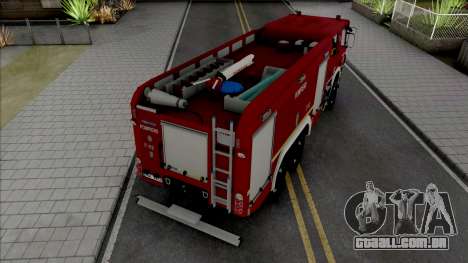 Scania P450 Pompierii para GTA San Andreas