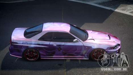 Nissan Skyline R34 PSI Qz S5 para GTA 4