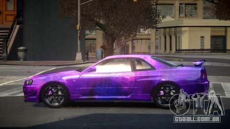 Nissan Skyline R34 PS-I S6 para GTA 4