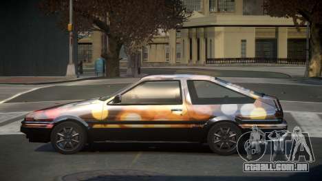 Toyota Corolla AE86 Qz PJ5 para GTA 4