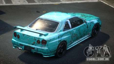 Nissan Skyline R34 GS-U S4 para GTA 4