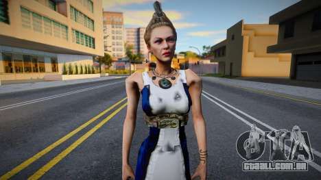 Hera God of War 3 para GTA San Andreas