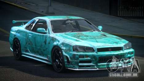 Nissan Skyline R34 GS-U S4 para GTA 4