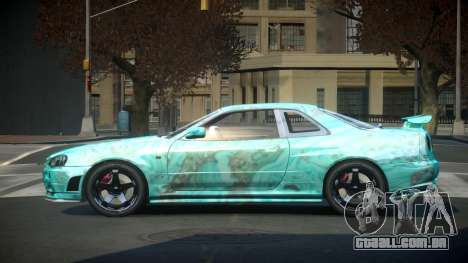 Nissan Skyline R34 GS-U S4 para GTA 4