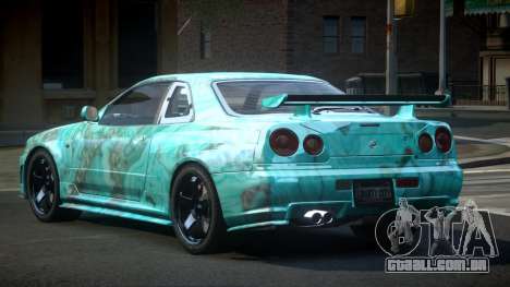 Nissan Skyline R34 GS-U S4 para GTA 4
