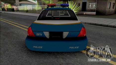 Ford Crown Victoria 2008 Palm City Police para GTA San Andreas