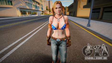 Dead Or Alive 5 - Tina Armstrong (Costume 1) 3 para GTA San Andreas