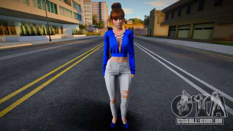 Kasumi Casual v14 (good model) para GTA San Andreas